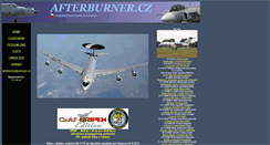 Desktop Screenshot of afterburner.cz